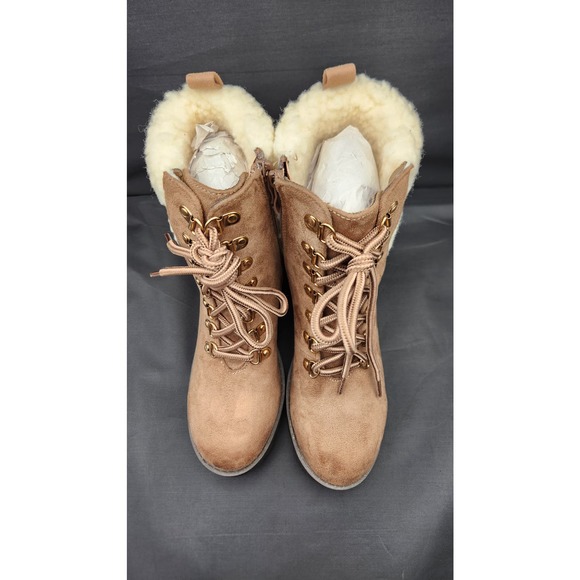 Top Moda Pluto faux fur boots, Size 7.5 - Picture 7 of 11